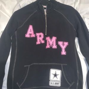 PINK brand Army sweatshirt